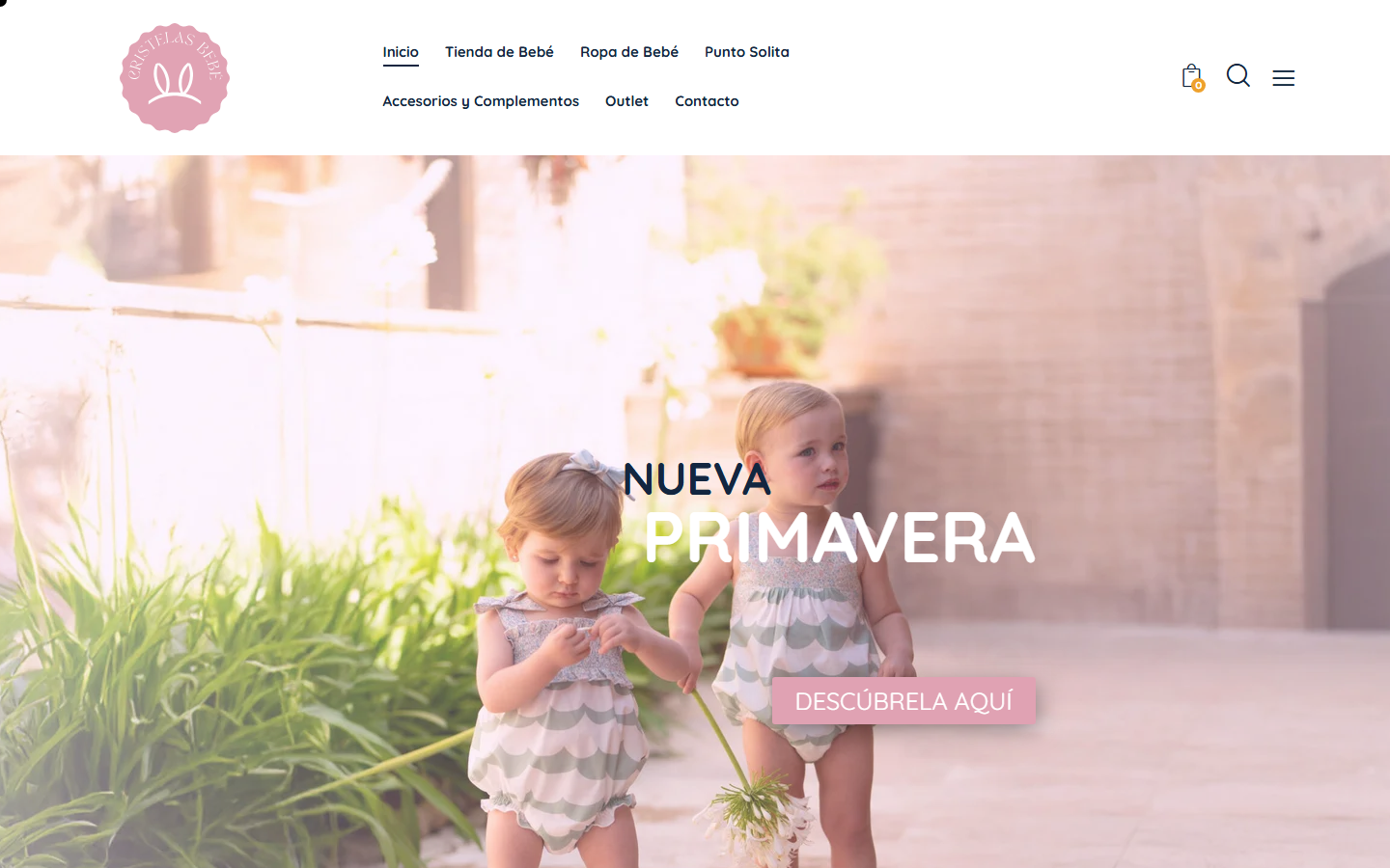 Pantallazo de cristelasbebe.es