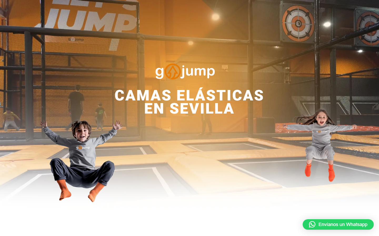 Pantallazo de gojumppark.es